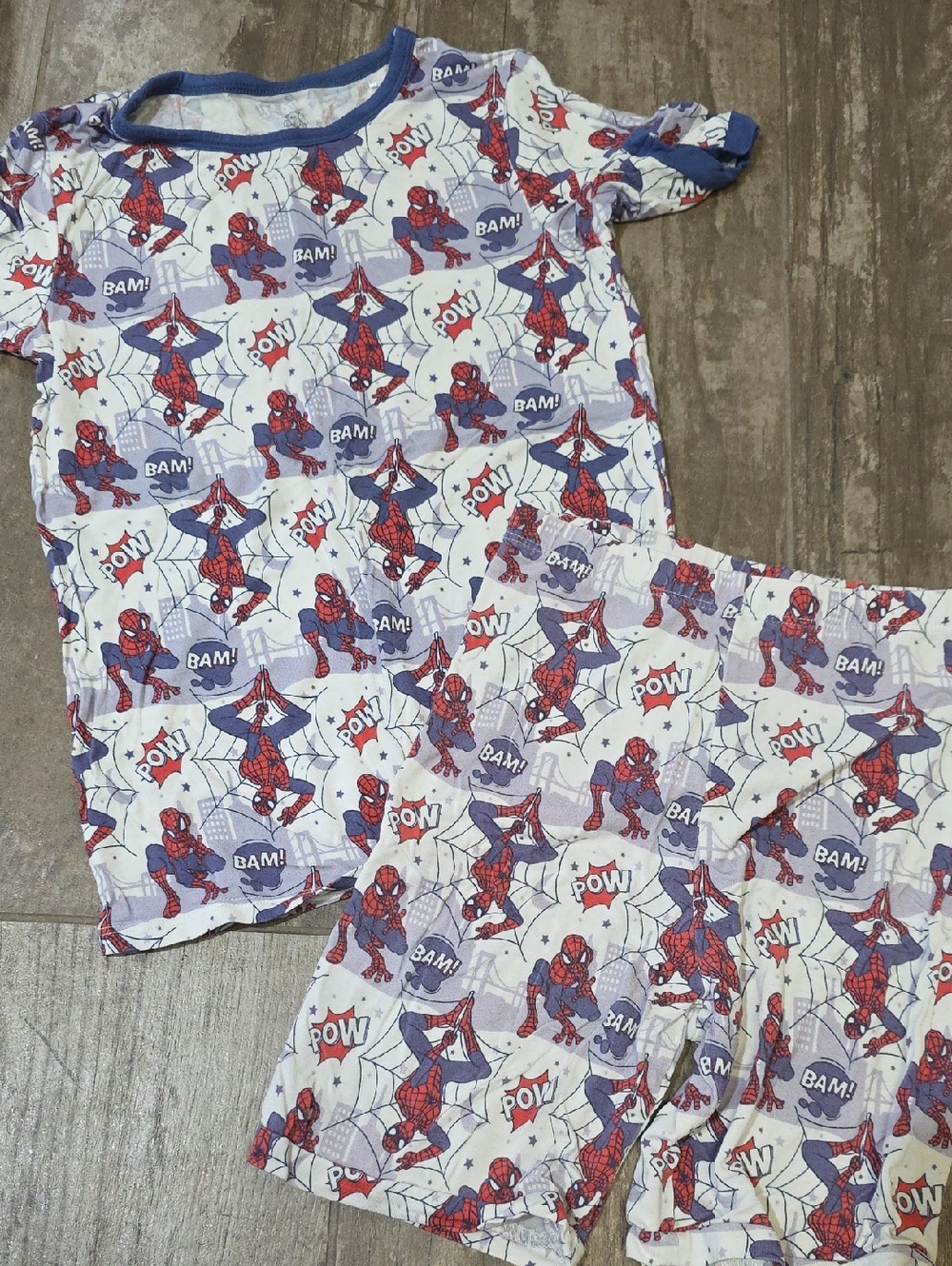 Charlie's Project Little Snuggles Spiderman Pajama set